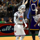 Illustration for article titled If there’s an uncanny valley for cartoon characters, this Space Jam-themed NBA 2K14 hack lives there